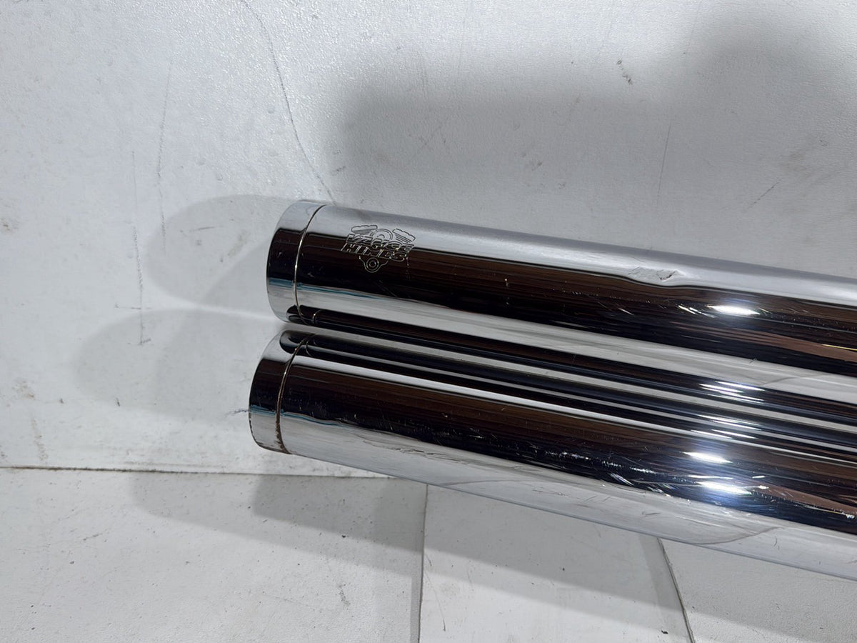 2005 Harley Softail Fat Boy FLSTF OEM Exhaust Header Pipes Vance & Hines
