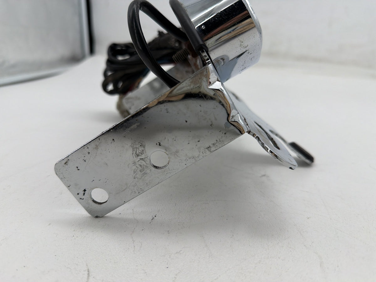 94 Harley Softail Custom Rear Brake Taillight Tail Lamp Wyatt Gatling Chrome LED