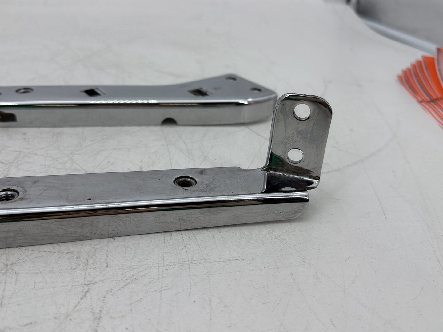 1995 Harley Touring FLHTCI Electra Glide Classic OEM Left Right Saddlebag Fender Struts Brackets