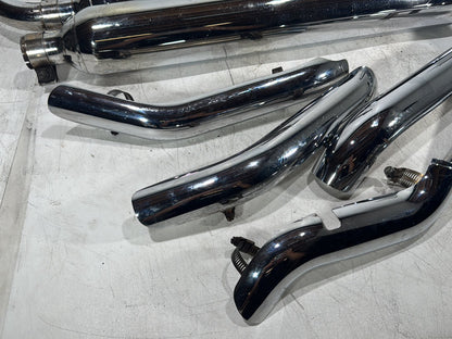 1998 Harley Touring FLHTCUI Electra Glide Ultra OEM Exhaust Header Pipes Muffler