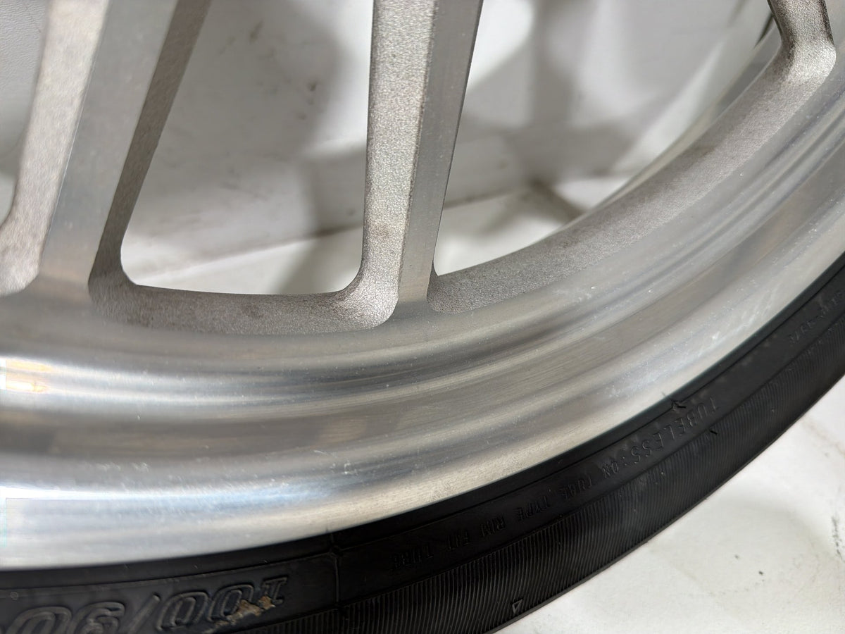 2007 Harley Dyna Super Glide FXD OEM Front & Rear Wheel Rim Tire 17" 19"