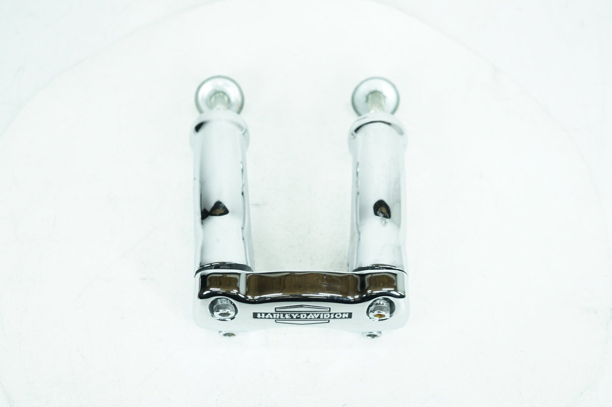 2008 Harley Softail FLSTN Deluxe OEM Front Handlebar Riser Top Clamp