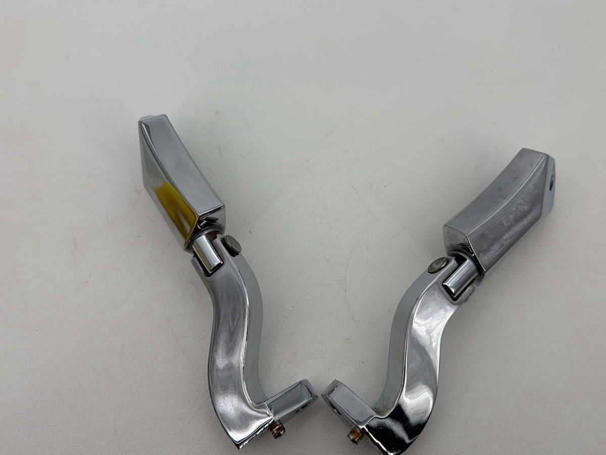 2013 Harley Street Glide Touring FLHX Passenger Left & Right Foot Pegs Bad Dad
