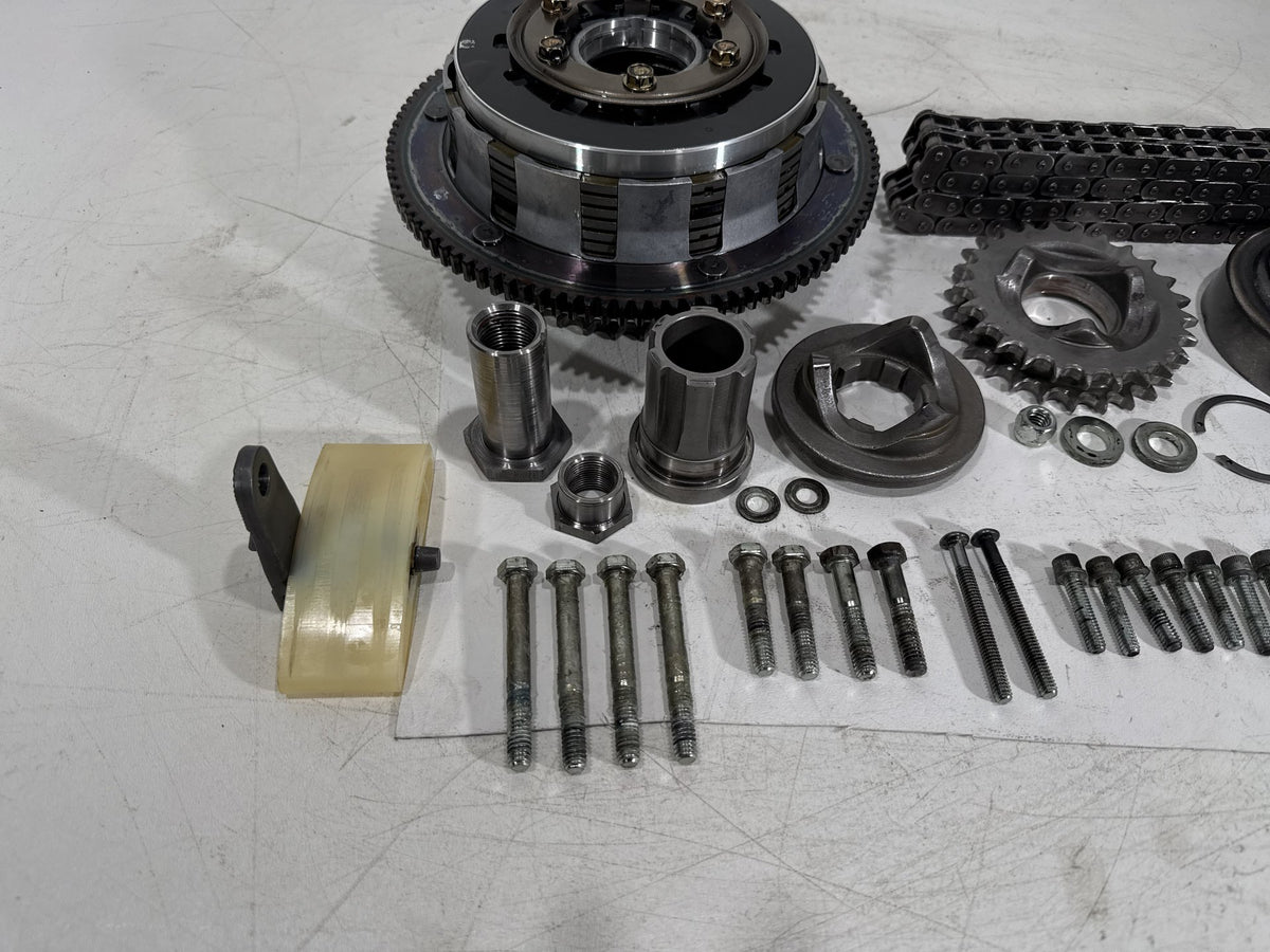 04 Harley Heritage Softail Classic FLSTCI OEM Clutch Basket Chain Tensioner Kit