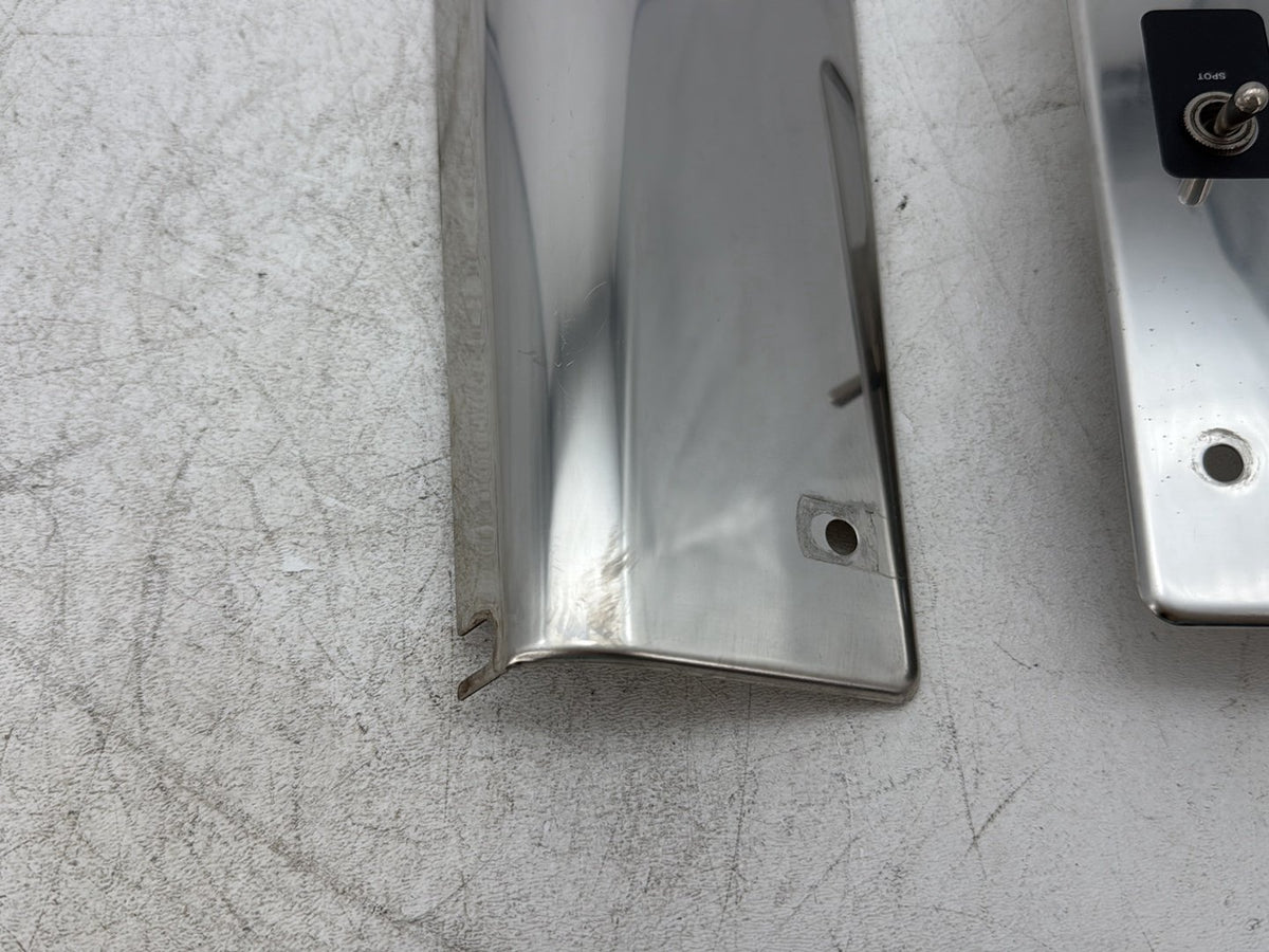 2013 Harley Heritage Softail Classic FLSTC OEM Front Left Right Fork Tube Slider Guard Covers