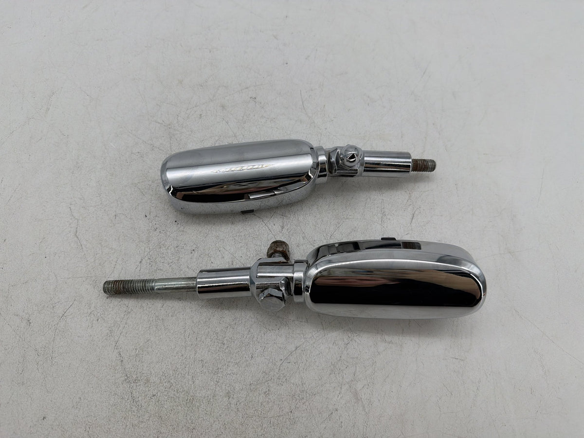 2003 Harley Softail Deuce FXSTDI OEM Passenger Left & Right Foot Pegs
