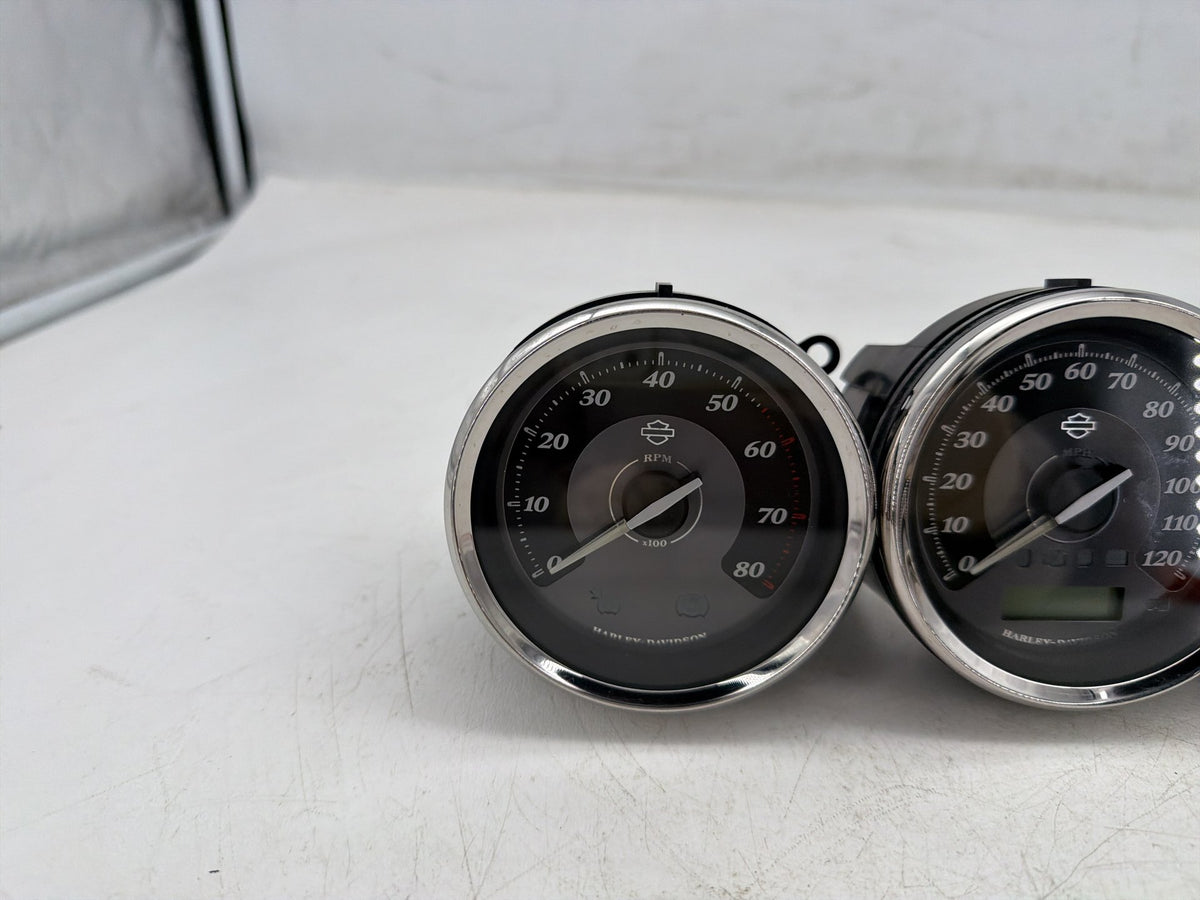 10 Harley Electra Glide Touring OEM Air Oil Volt Fuel Tacho Speedo Gauges 62K