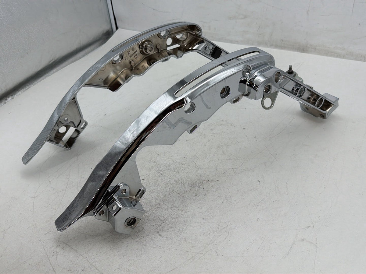 2014 Harley Street Glide Touring FLHXS OEM Left Right Saddlebag Fender Struts Brackets