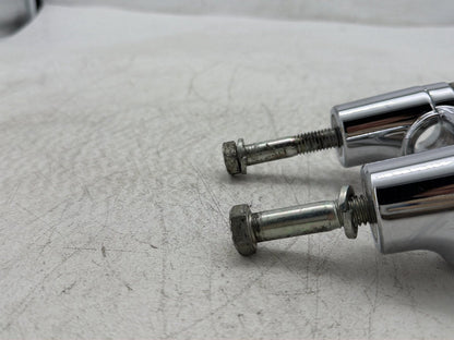 2011 Harley Heritage Softail Classic FLSTC OEM Front Handlebar Riser Top Clamp Chrome