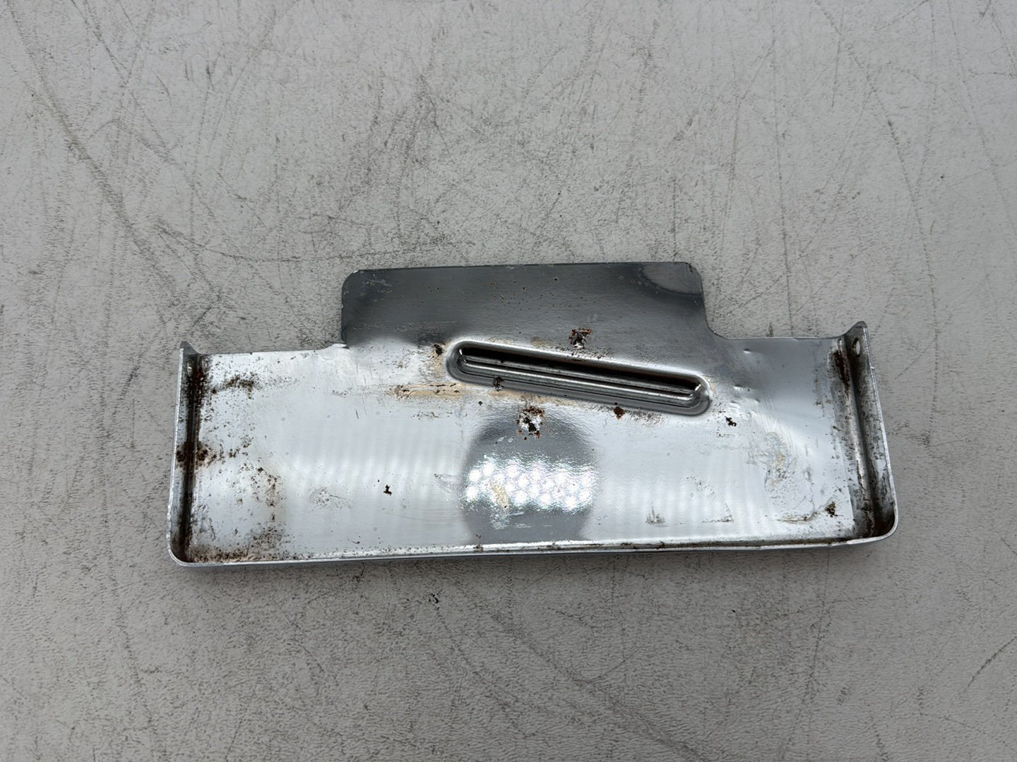 2000 Harley Dyna FXDWG Wide Glide OEM Left Side Battery Cover Trim Panel