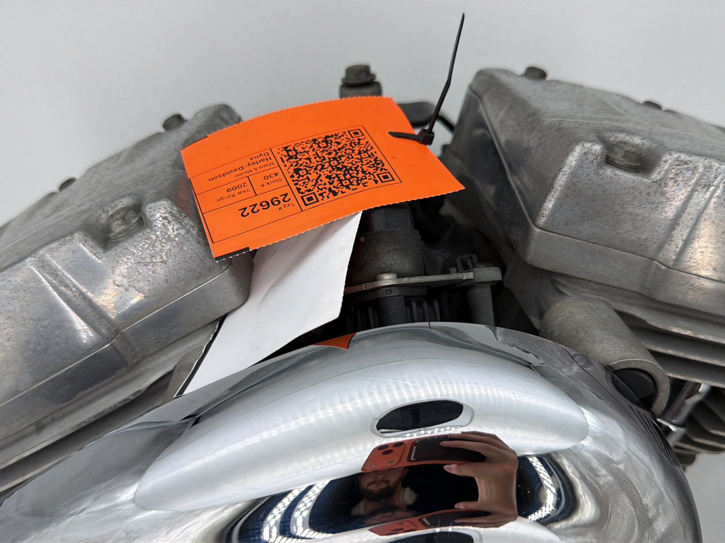 2007 - 2012 Harley-Davidson Dyna Super Glide EFI Twin Cam 96 Engine Motor 19256-09 , 24654-06A