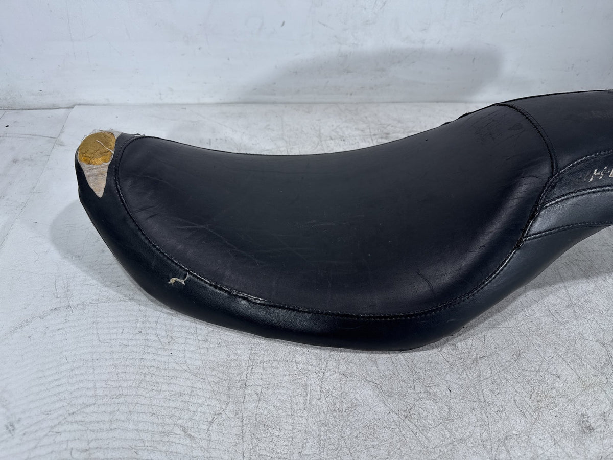 2002 Harley Dyna Wide Glide FXDWG OEM Passenger Rider Driver Seat Saddle TORN