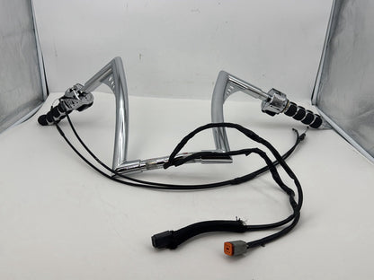 1999 - 2006 Harley-Davidson Dyna Low Rider Handlebars Left Right Switches Controls left turn signal headlight, right engine kill switches