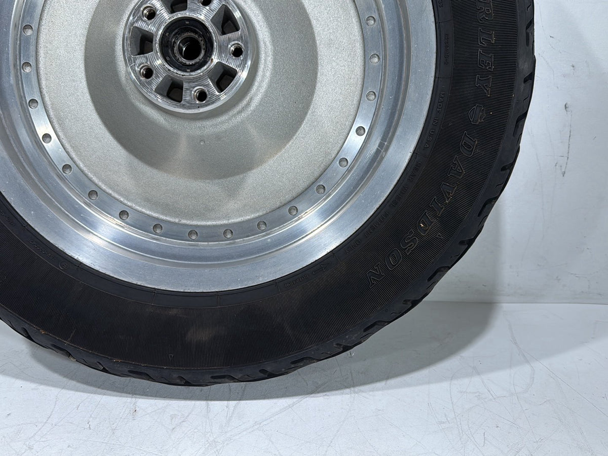 1992 Harley Heritage Softail Classic FLSTC OEM Rear Wheel Rim Tire 41058-87B 16"
