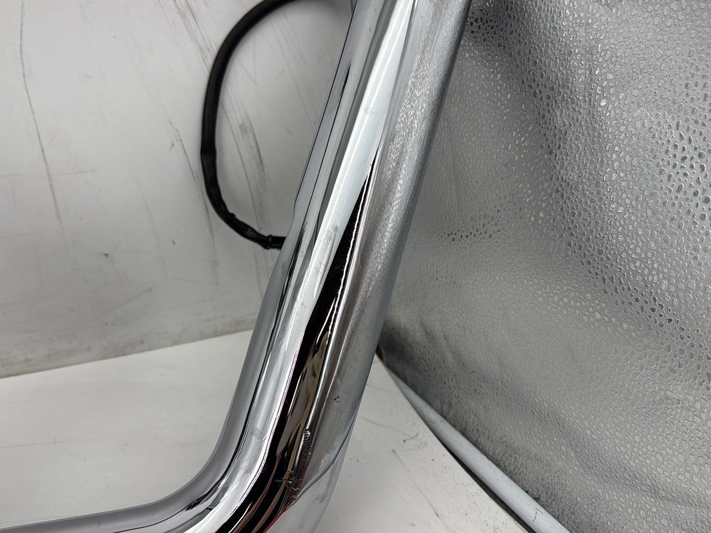 2010 Harley Dyna Fat Bob FXDF Exhaust Header Pipes Vance & Hines SCRATCHED