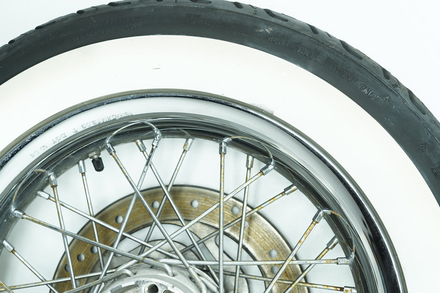 1999 - 2006 Harley-Davidson Softail Deluxe Front Rear Wheel Rim Tire Spoked 40700-05
