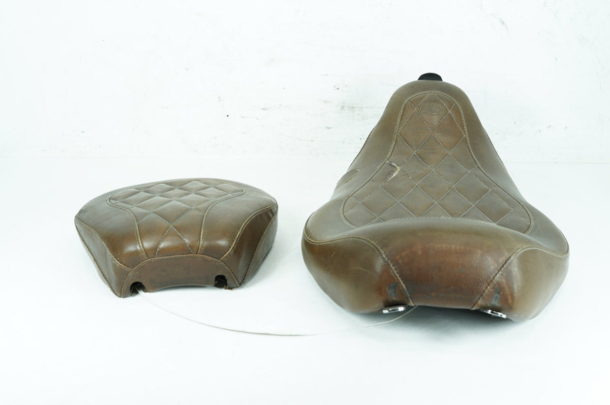 2008 - 2016 Harley-Davidson Touring Road Glide Custom Passenger Rider Driver Seat Saddle MUSTANG