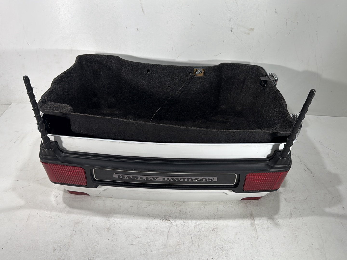 2013 Harley Electra Glide Touring Ultra FLHTCUI OEM Rear Tour Pak Trunk Bottom Tray Box
