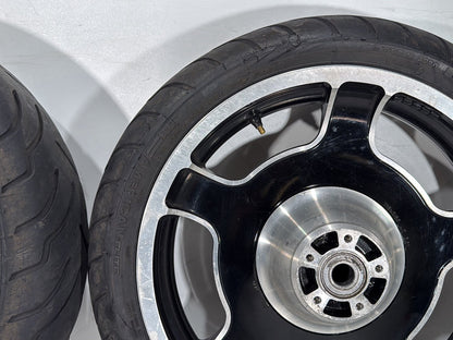 2010 Harley Street Glide Touring FLHX OEM Front & Rear Wheel Rim Tire