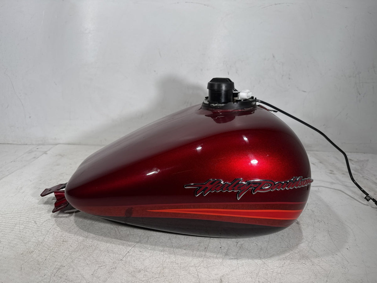 2009 Harley Electra Glide Touring CVO Fuel Gas Tank Gasoline Reservoir DENTED