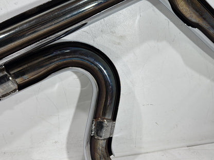 1991 Harley Heritage Softail Exhaust Header Pipe Muffler BENT 2-1