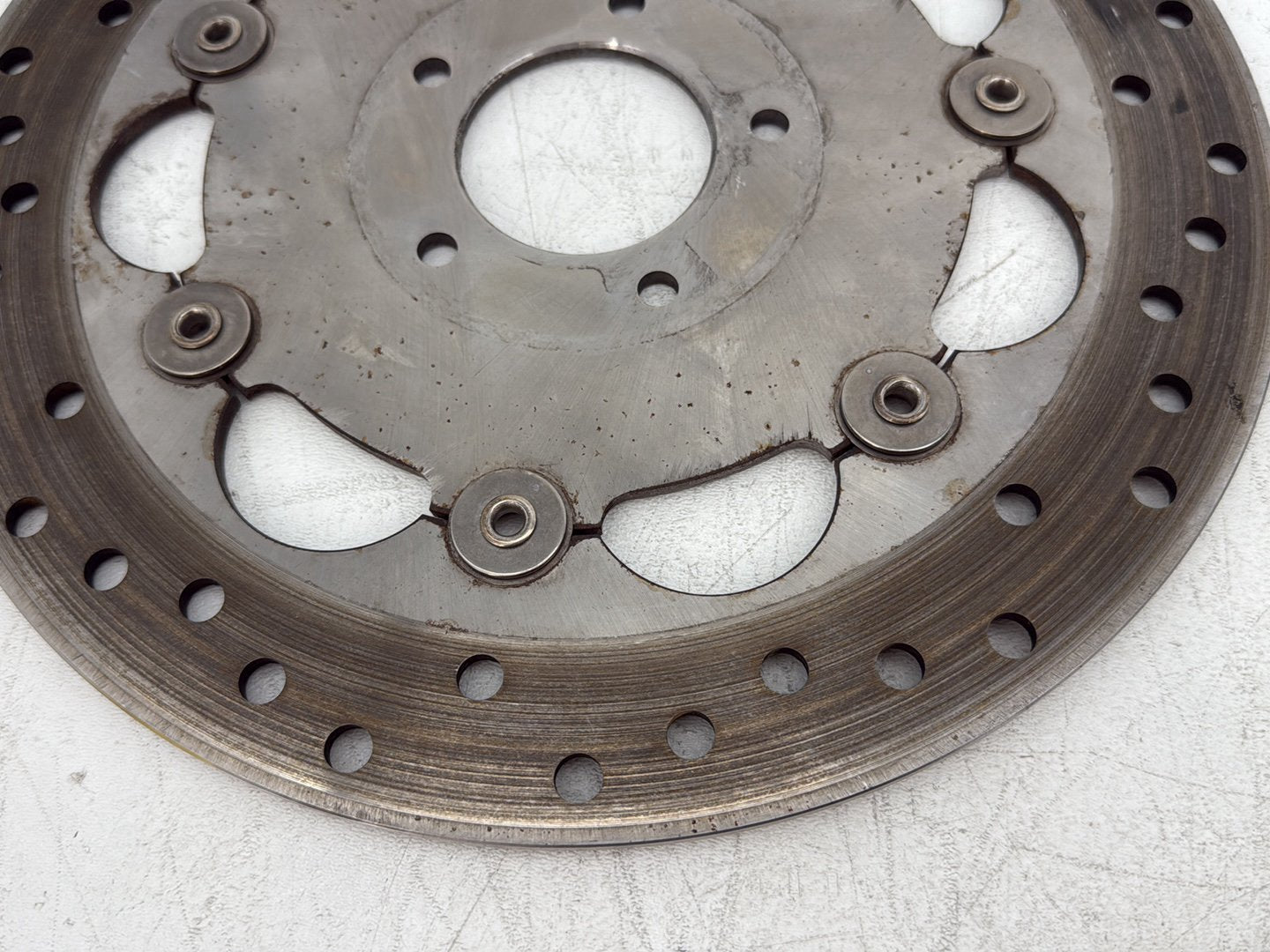 2010 Harley Dyna Fat Bob FXDF OEM Front Brake Rotors Disc Pair