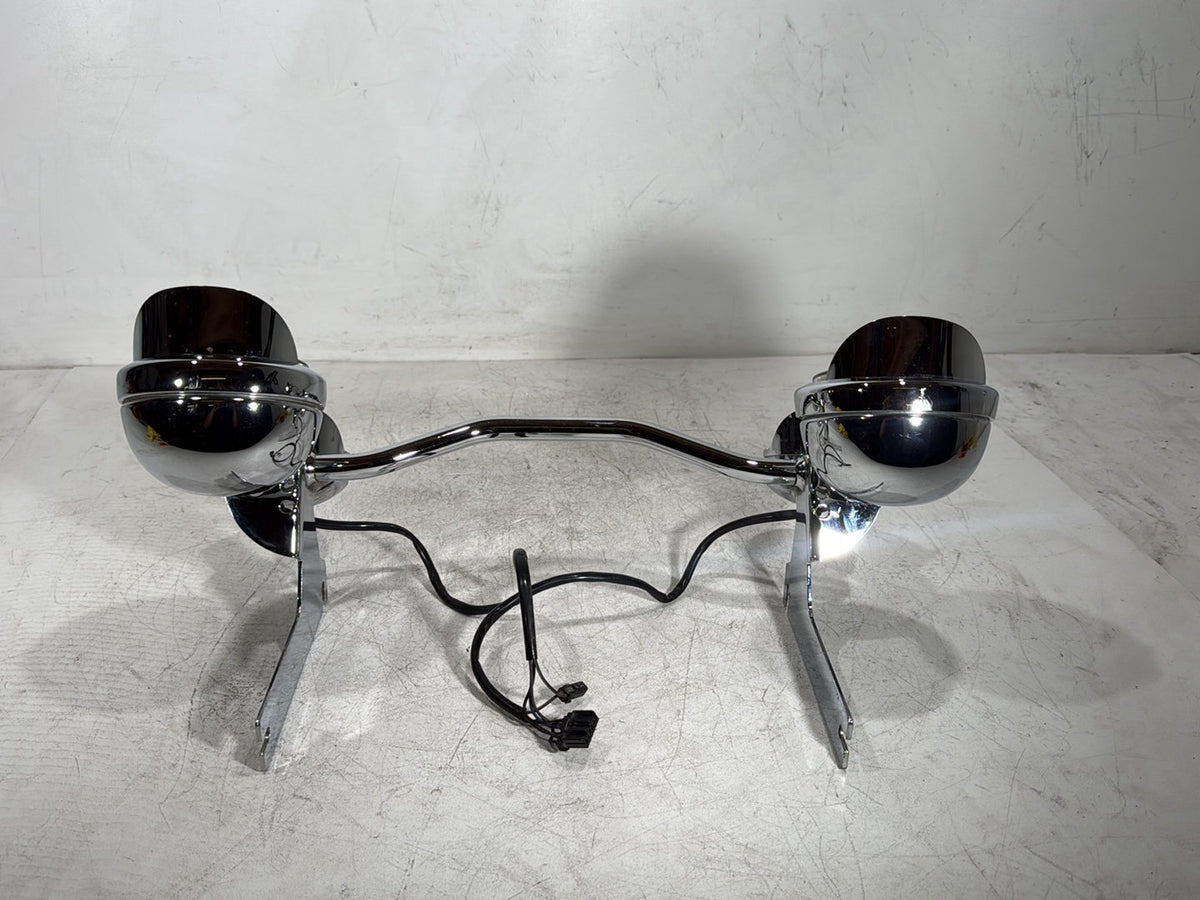 2005 Harley Road King Touring Police OEM Front Turn Signal Indicators Aux Light Bar