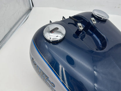 1999 - 2006 Harley-Davidson Dyna Low Rider Fuel Gas Tank Gasoline Reservoir w/ Fuel Tank Gauge Level