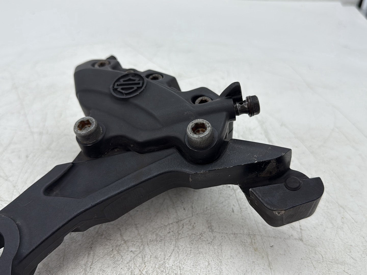 2013 Harley Electra Glide Touring Ultra FLHTCUI OEM Rear Back Brake Caliper w/ Bracket