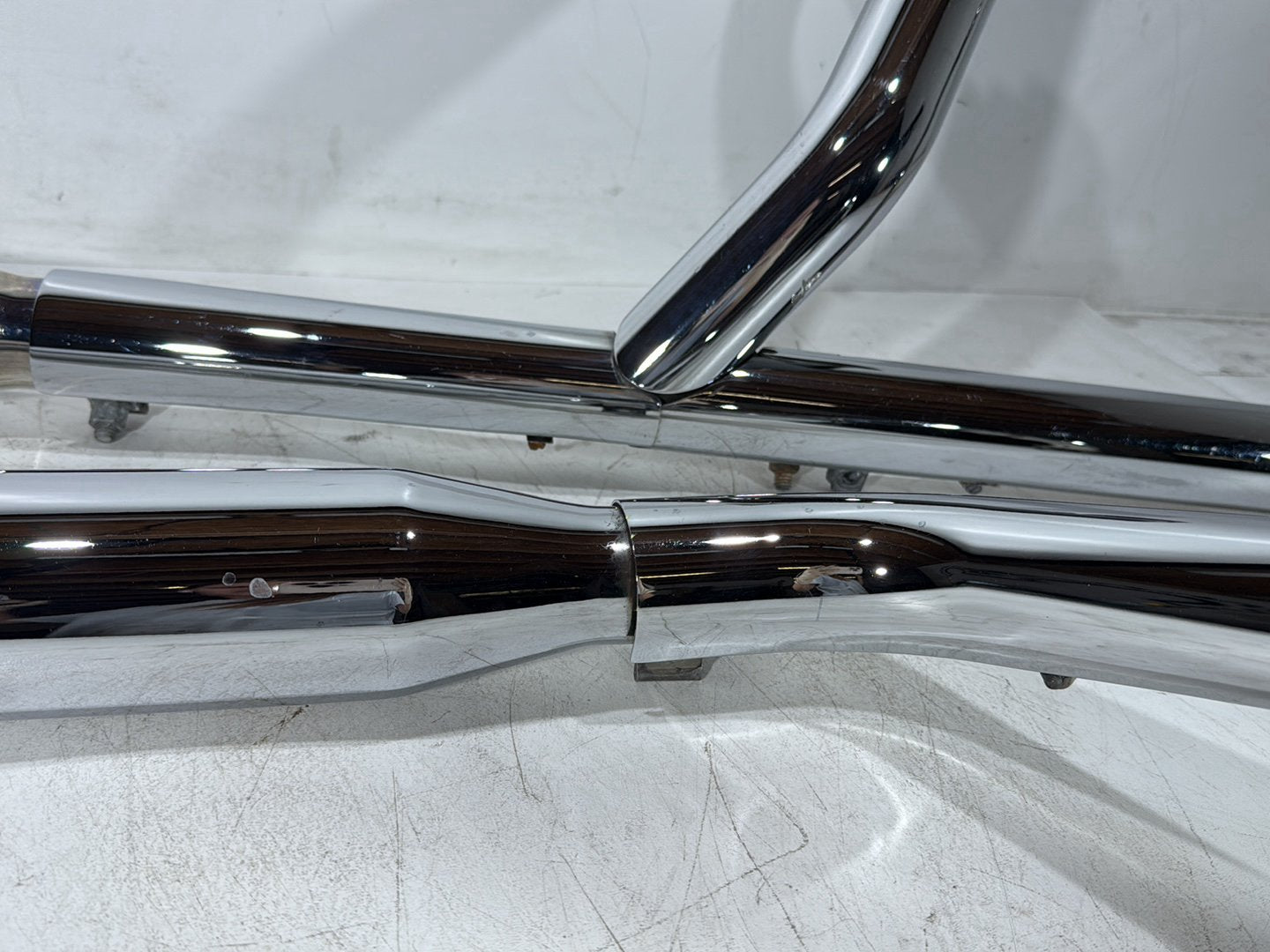 2006 Harley Road King Touring FLHRCI Classic OEM Exhaust Header Pipes Muffler