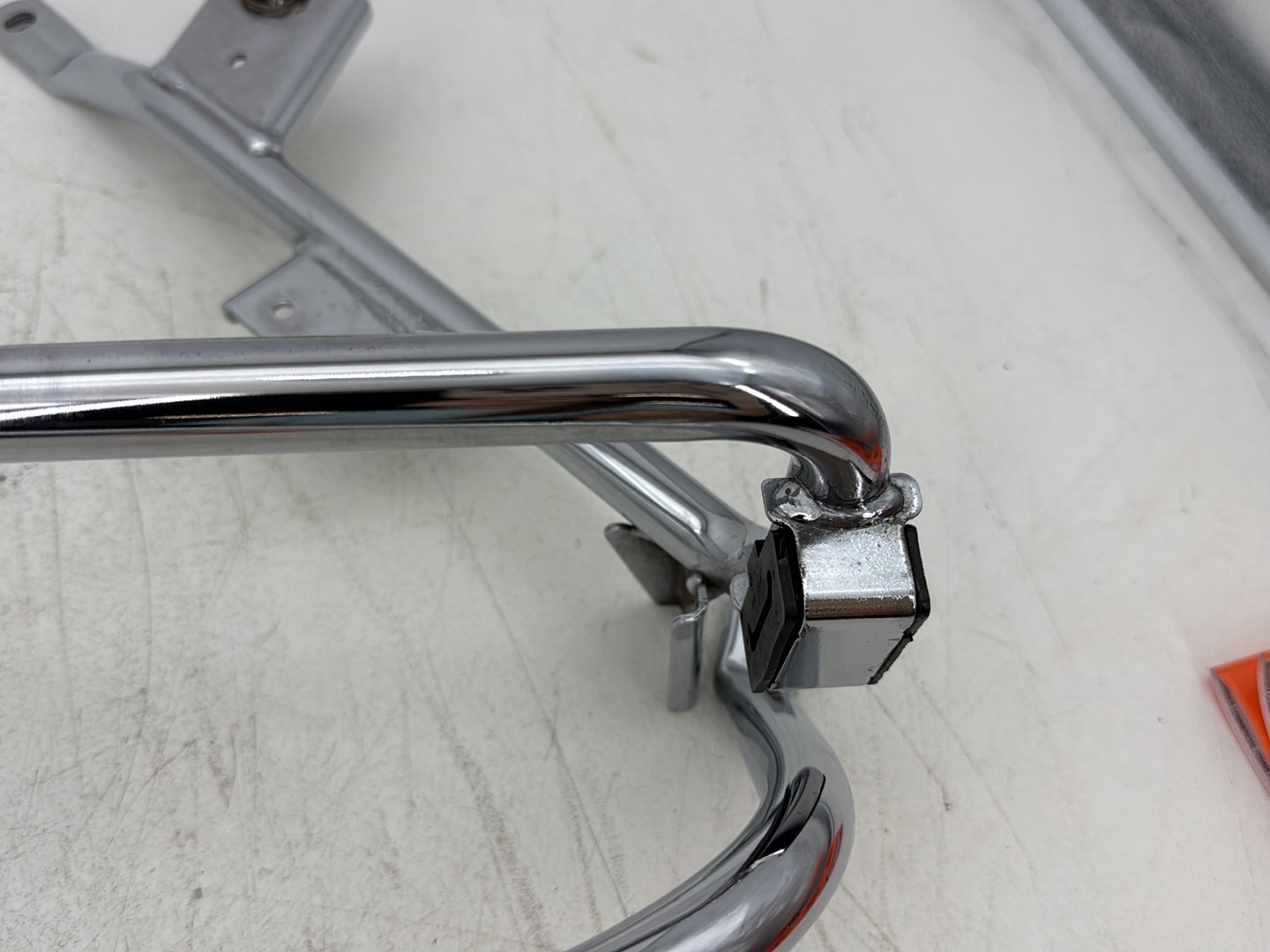 2012 Harley Street Glide Touring FLHX OEM Rear Left Right Saddlebag Guard Rails Bar