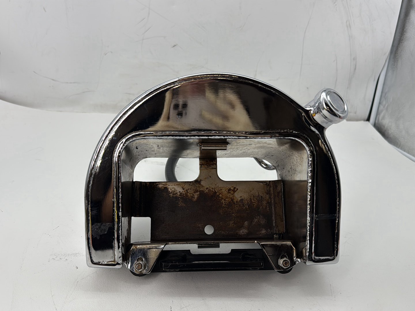 1991 Harley Heritage Softail Classic FLSTC OEM Oil Tank Reservoir Bottle Canister & Dipstick
