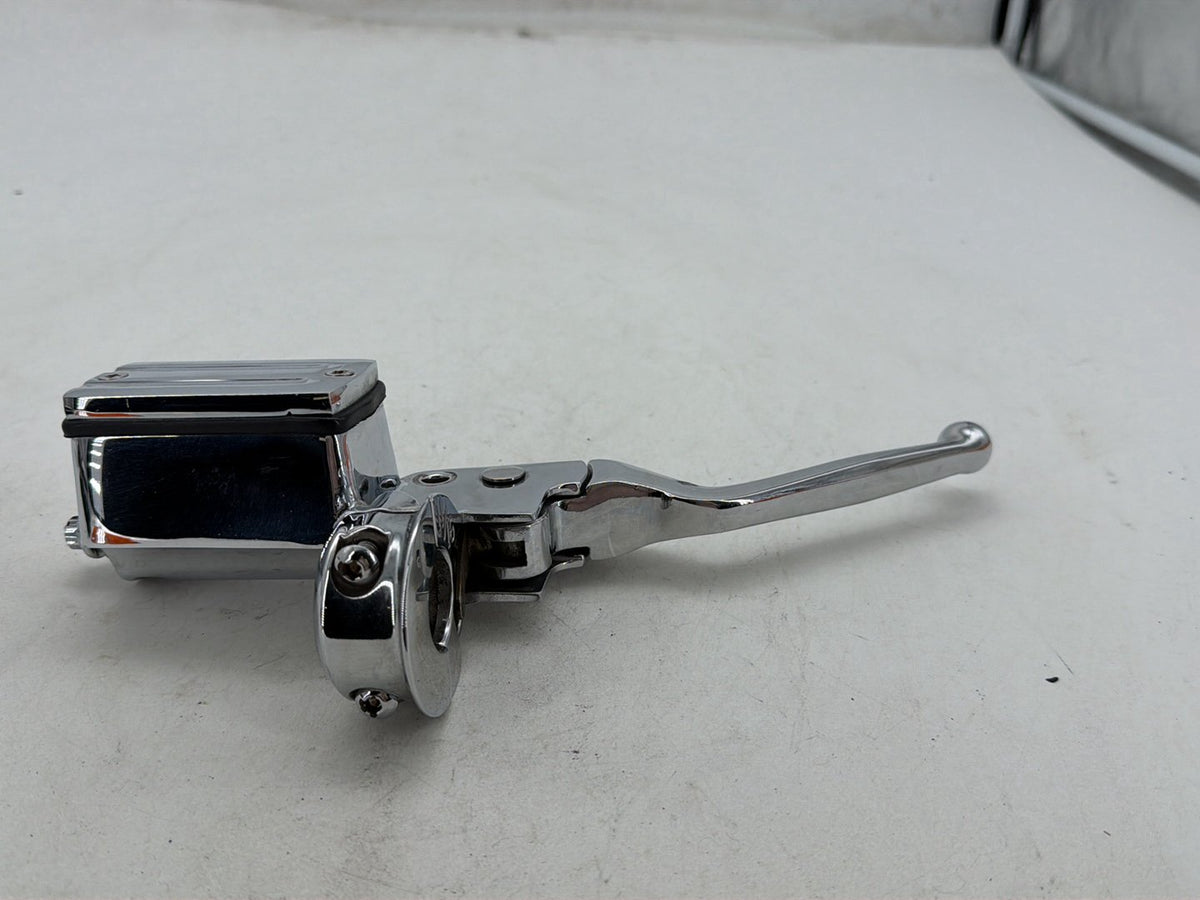 1990 Harley Electra Glide Touring Front Right Brake Lever Master Cylinder CHROME