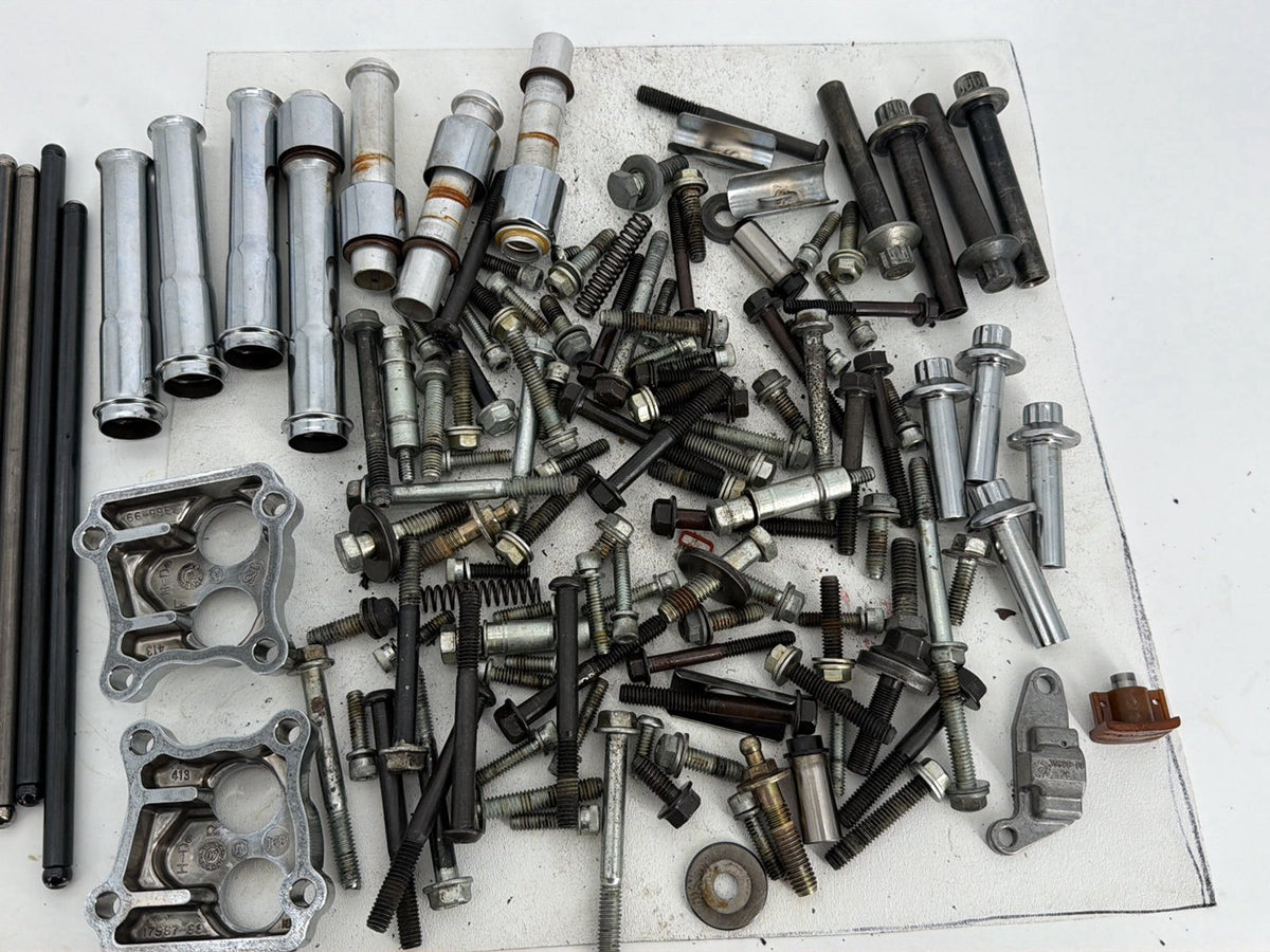 08 Harley Softail FLSTC Heritage Classic Twin Cam Engine Hardware Bolt Pushrods
