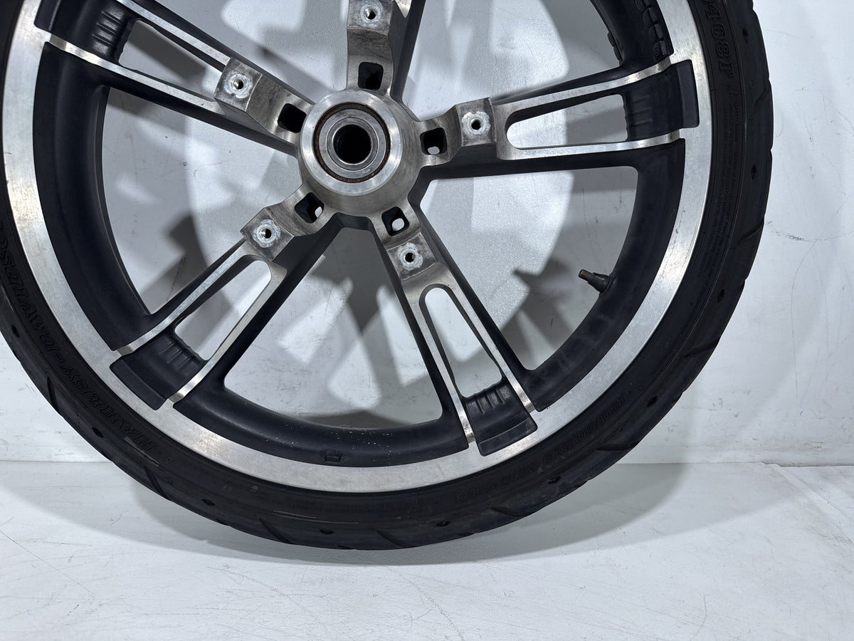2013 Harley Street Glide Touring FLHX OEM Front Wheel Rim Tire 130/60B19
