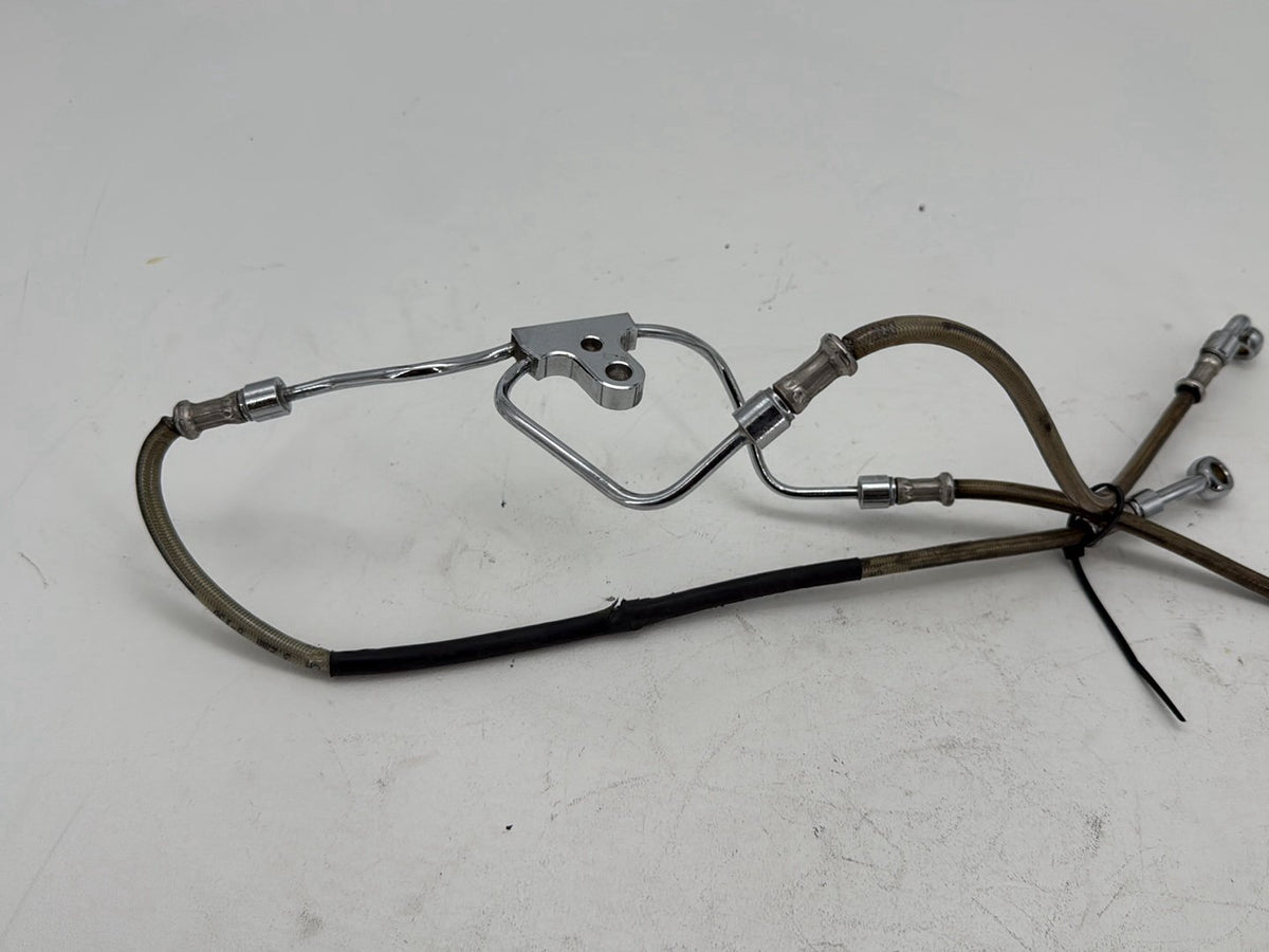 2005 Harley Electra Glide Touring CVO Screamin OEM Front Brake Hose Line Pipe