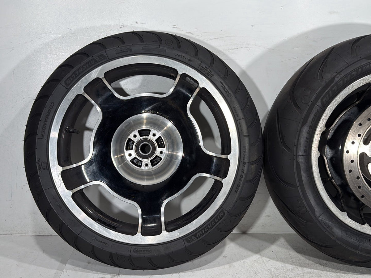 2011 Harley Road Glide Touring FLTRX OEM Front & Rear Wheel Rim Tire