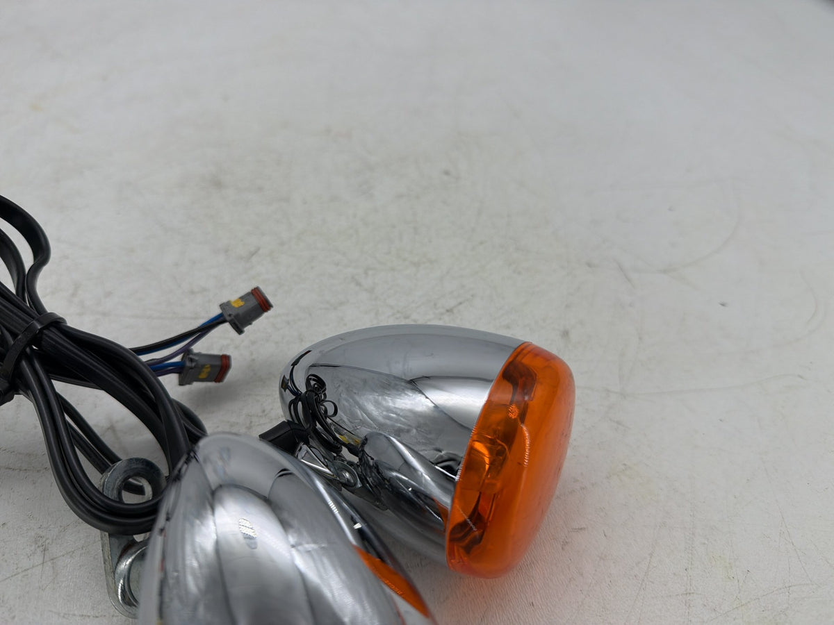 2020 Harley Softail Standard FXST OEM Front Left Right Turn Signal Indicators