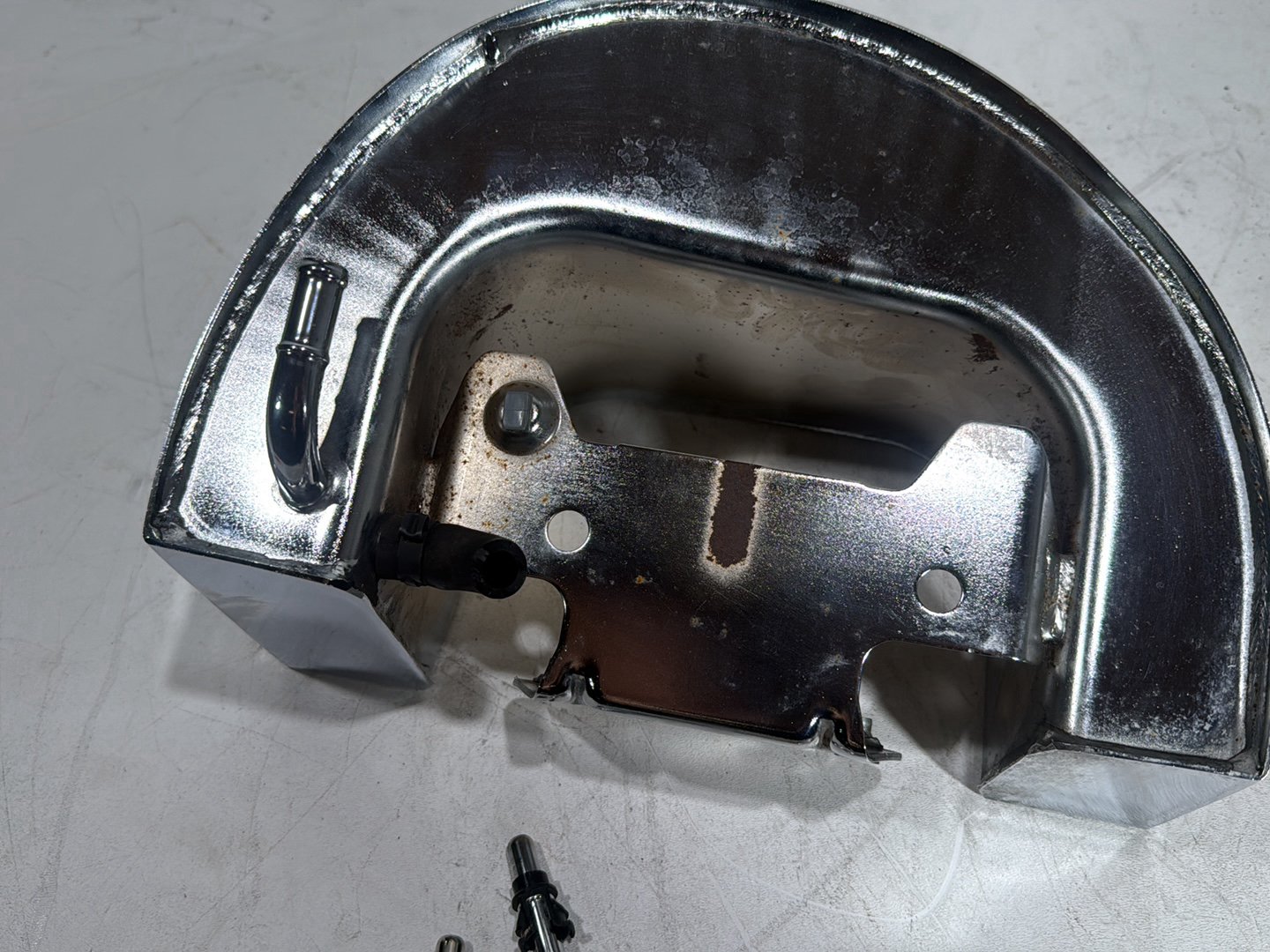 2011 Harley Heritage Softail Classic FLSTC OEM Oil Tank Reservoir Bottle Canister & Dipstick