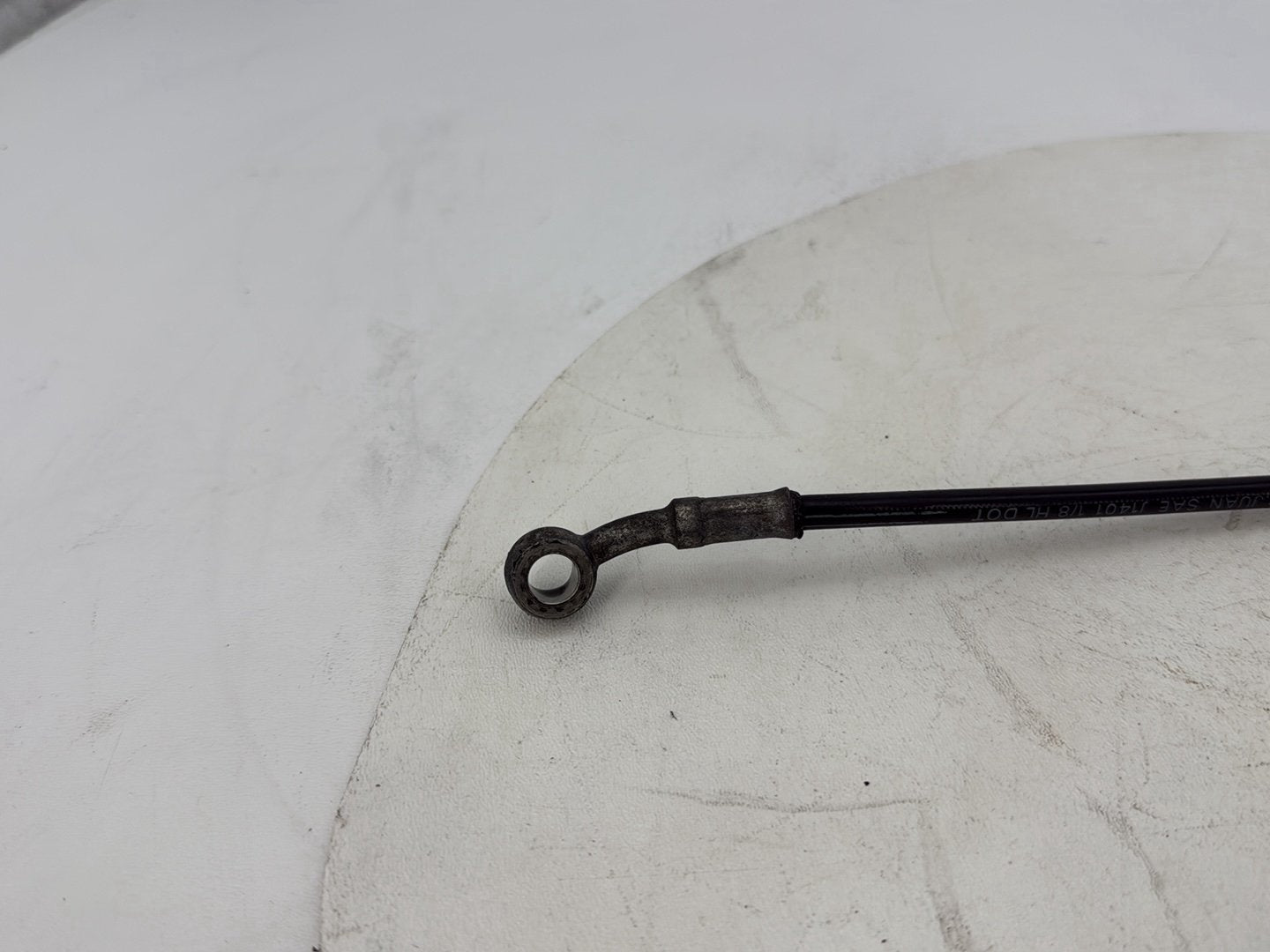 2012 Harley Dyna Fat Bob FXDF 103 OEM Rear Brake Hose Line Pipe