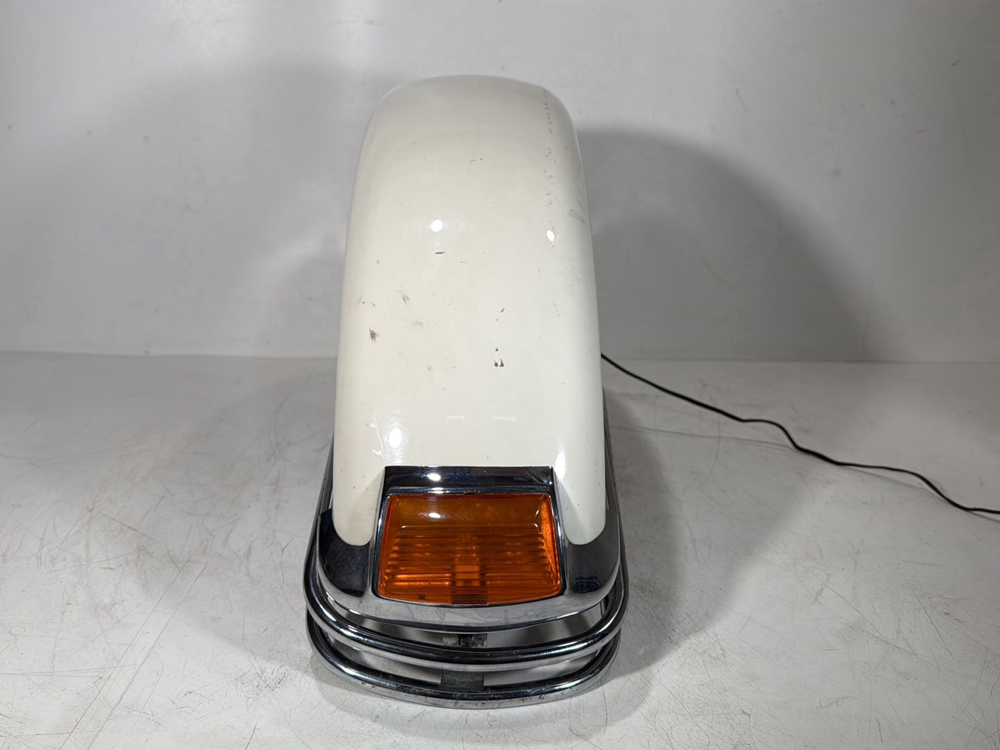 1999 - 2006 Harley-Davidson Touring Road King Police Front Wheel Fender Shell Panel w/ Front Fender Bumper Rail Cushion