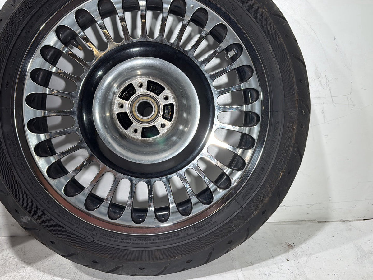 2010 Harley Electra Glide Touring Ultra OEM Front & Rear Wheel Rim Tire 16" 17"