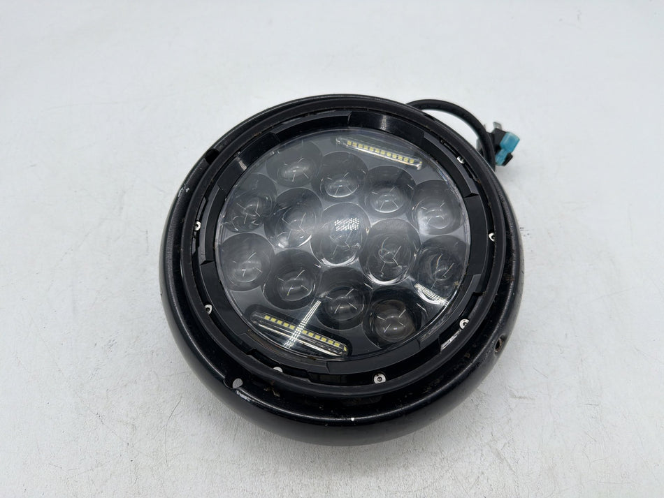 97 Harley Electra Glide Touring Ultra OEM Headlight Headlamp Head Lamp Light LED