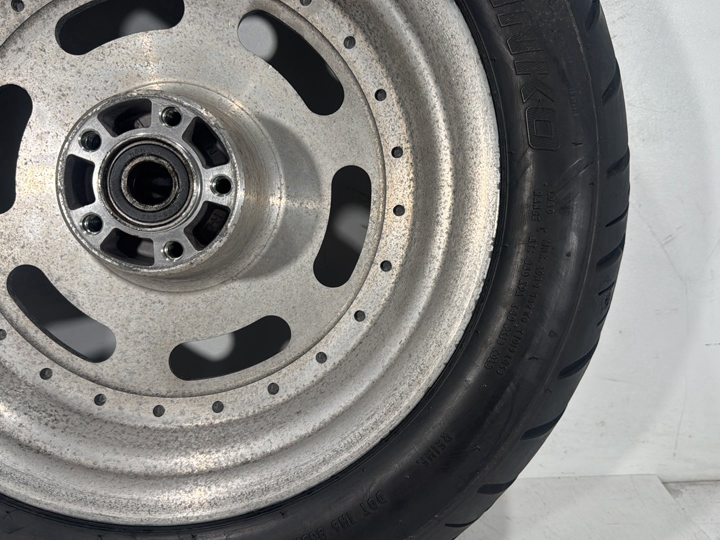2012 Harley Dyna Fat Bob FXDF 103 OEM Rear Wheel Rim Tire