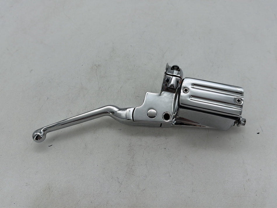 1990 Harley Electra Glide Touring Front Right Brake Lever Master Cylinder CHROME