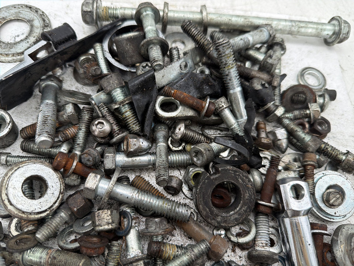 2001 Harley Fat Boy Softail FLSTFI OEM Hardware Bolts Nuts & Brackets