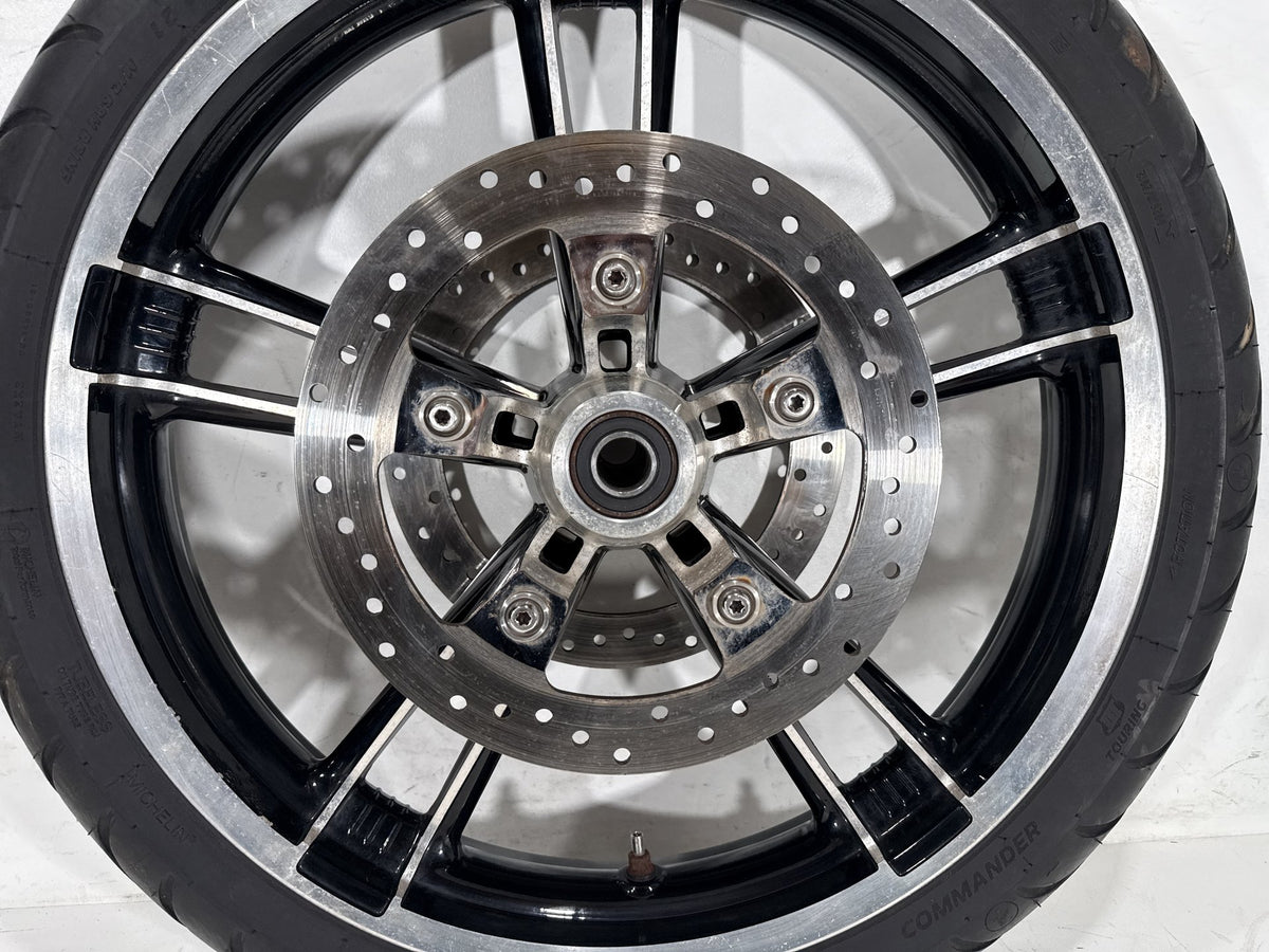 2011 Harley Street Glide Touring FLHX-103 OEM Front Wheel Rim Tire 120/70B21 21"
