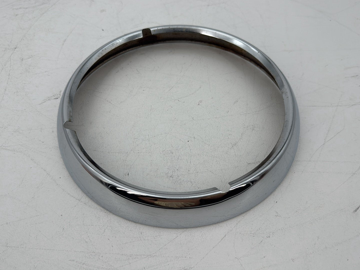 2008 Harley Touring FLHT Electra Glide OEM Headlight Mount Bracket Ring Circle Trim