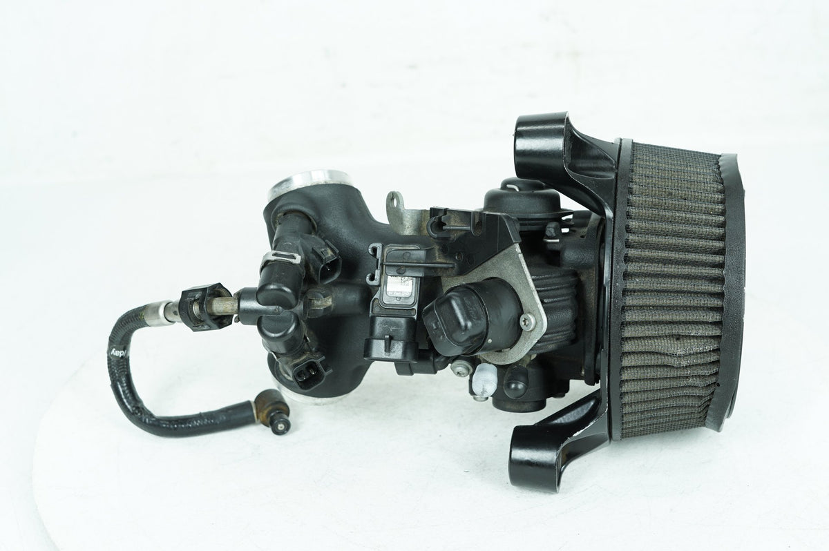 2012 Harley Dyna FXDWG Wide Glide OEM Engine Intake Manifold Throttle Body