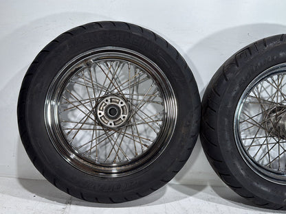 2006 Harley Touring FLHTCI Electra Glide Classic OEM Front Rear Wheel Rim Tire Spoked